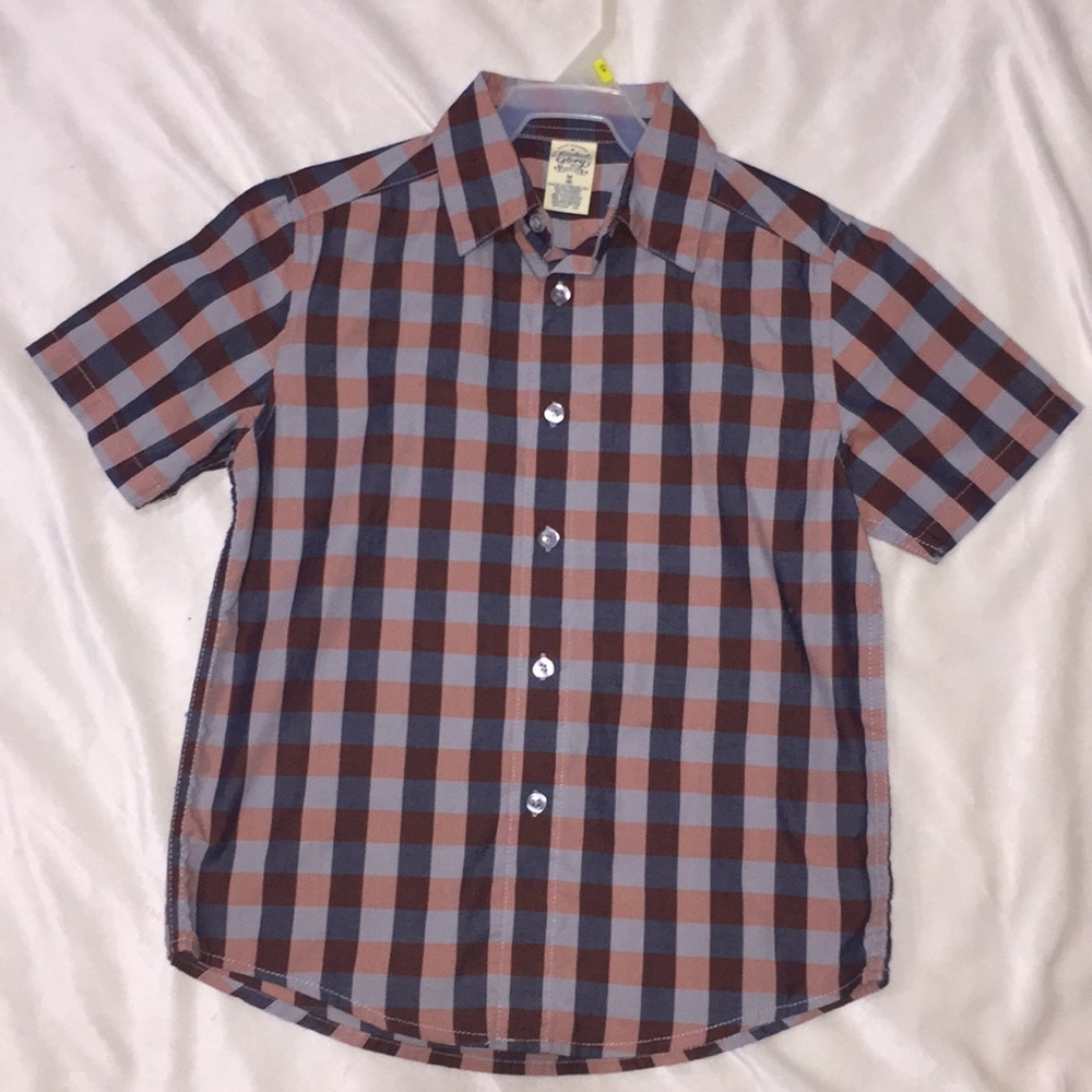 A brown faded glory T-shirt for boys sized M (8)